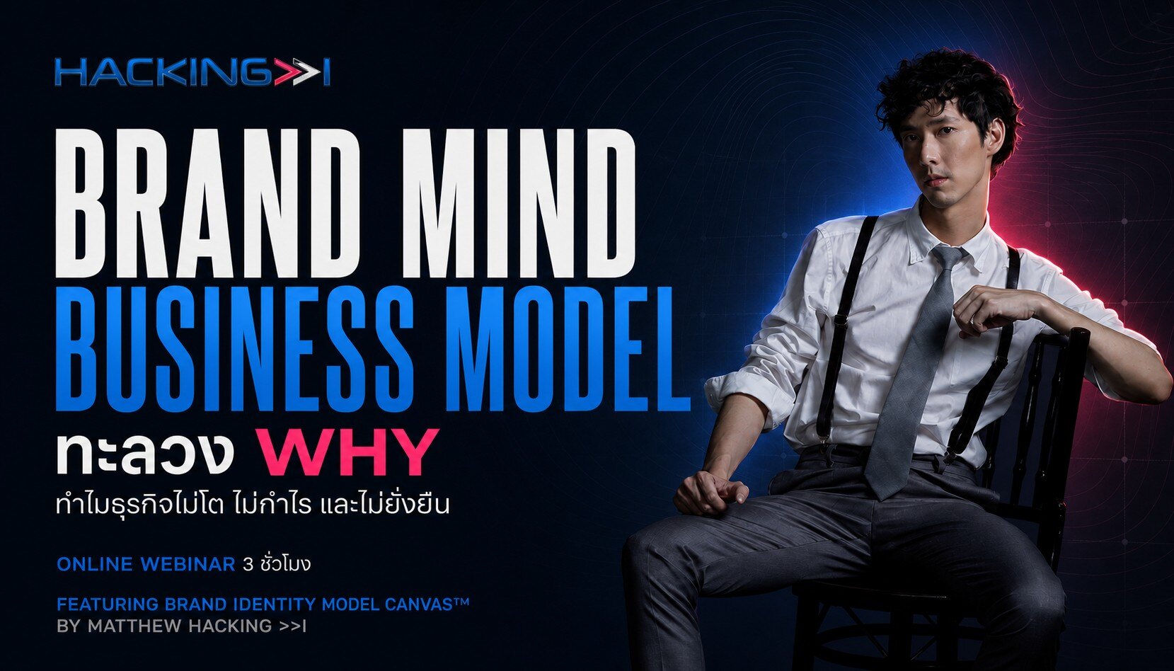 Brand Mind Business Model — ทะลวง WHY โดย Matthew Hacking >>I